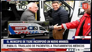 CINCO TV - MORE SUPPORT FOR PATIENTS: TIGRE ADDS AN 18-PASSENGER MINIBUS