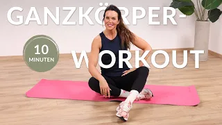 10 MIN Full-Body Workout for Fat Burning & Toning | With Martina Reuter 🔥