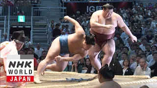 GRAND SUMO: Day 12 of the July 2026 Tournament - GRAND SUMO Highlights