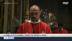 Il-Knisja llum tfakkar il-festa ta’ Ħadd il-Palm