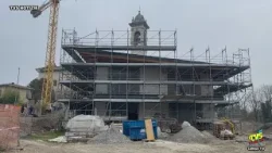 Merone - Le prime immagini interne del nuovo oratorio, struttura completata entro l'inizio estate