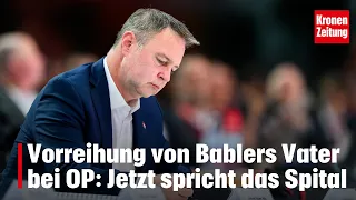 Babler's Father Allegedly Jumped the Queue: Hospital Responds | krone.tv NEWS