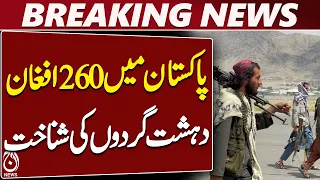 Afghanistan Terror Threat | 260 Militants Identified | Pakistan Border Security – Aaj News