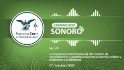 Audio Press Release No. 143/2026
