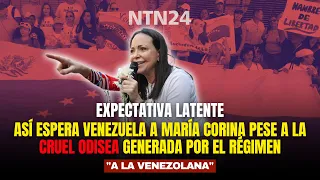LATENT EXPECTATION: This is how Venezuela awaits María Corina despite the CRUEL ODYSSEY created b...