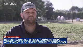 Recent rain brings relief, caution for farmers in central North Carolina