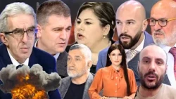 'Huliganë/ Hajdutë!'/ Gazetarët 'i përvishen' Ballës/ 'Plas' live: I nxorrët syrin protestuesit...