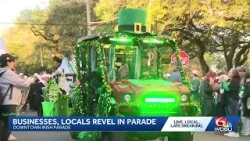 Празднование Дня Святого Патрика в Новом Орлеане