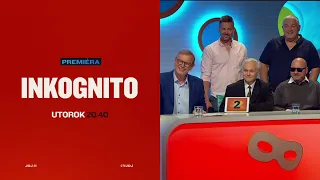 INKOGNITO (1.9.2026 o 20:40 na JOJke)