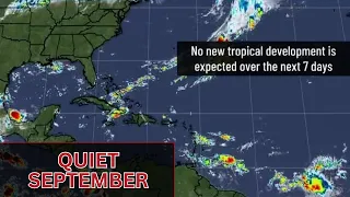 September is here, but El Nino has put the brakes on the Atlantic