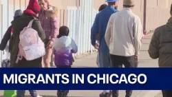 Chicago holds migrant evictions meeting