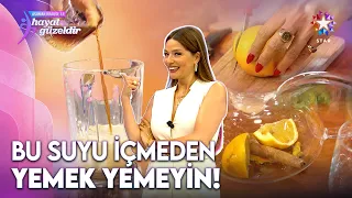 Aşırı Yemeyi Engelleyen ve Metabolizmayı Uçuran Mucize Su Tarifi  | Asuman Krause ile Hayat Güzeldir