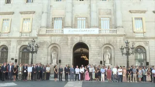 Homenatge a les víctimes dels atemptats del 17 d'agost de 2017