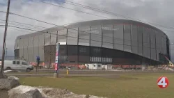 Construction back underway at new Highmark Stadium following project-wide meeting