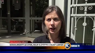 SZÁGULDOZOTT AZ ÚTON, MAJD ELÜTÖTTE A SAJÁT LÁNYÁT