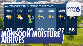 Scott Dorval's August 11th Forecast: Monsoon Moisture & Storm Threat