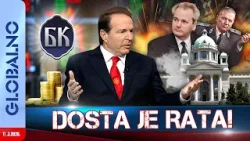 BOGOLJUB KARIĆ: Dosta je rata, odbacite političare koji seju mržnju! || GLOBALNO