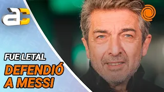 Ricardo Darín recalled the World Cup final between Argentina and Spain and took a jab at the anti...