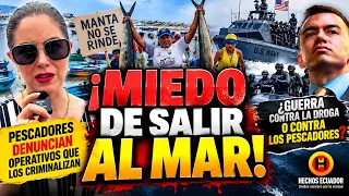 QUIÉN PAGA ESTE DESASTRE? PESCADORES QUEDAN LIBRES PERO SIN BARCOS TRAS ATAQUES EN MANTA