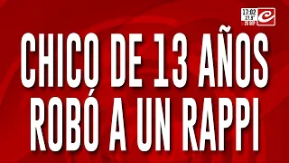 Chico de 13 años robó a un Rappi: murió mientras intentó huir
