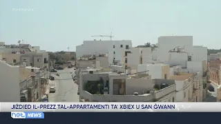 Apartment prices rise in Ta' Xbiex and San Ġwann