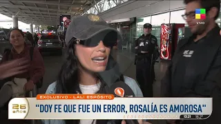 🔥 LALI ESPÓSITO A SOLAS CON "INTRUSOS": "No me parece bien la cancelación a Rosalía"
