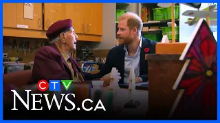 102-year-old Canadian veteran’s challenge to Prince Harry gets royal assent