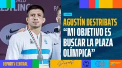 Entrevista con Agustín Destribats, medalla de plata en el Panamericano de Lucha | #DEPORTVCentral