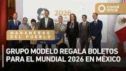 Las mañaneras del pueblo - Grupo Modelo regala boletos para el Mundial 2026 en México (10/04/2026)