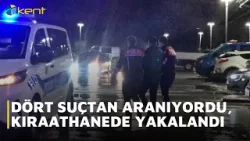 DÖRT SUÇTAN ARANIYORDU, KIRAATHANEDE YAKALANDI