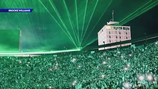 Woman impaled at Folsom Field concert sues seating company