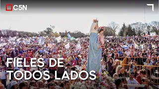 MASSIVE PROCESSION for the day of OUR LADY OF SAN NICOLÁS