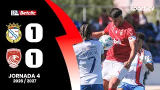 Resumo: Alverca 1-1 Santa Clara - Liga Portugal Betclic | sport tv