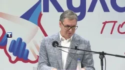 VUČIĆ NA MITINGU U SIVCU: Odlučujemo o Srbiji, 29. marta da ih pobedimo srcem i olovkom