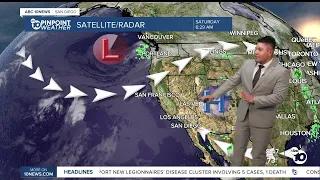 Cooler, more comfortable weather returns to San Diego County this weekend