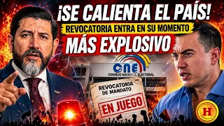 ¡SE CALIENTA EL PAÍS! Revocatoria entra en su momento más explosivo