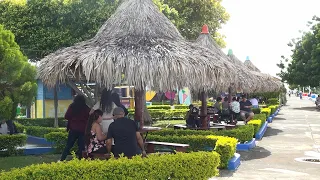 Managua: Families enjoyed an atmosphere of peace and tranquility at Puerto Salvador Allende
