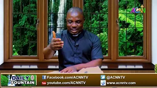 DAILY FOUNTAIN DEVOTIONAL FOR AUGUST 14, 2026 -  THE REV'D UCHENNA ABAZU