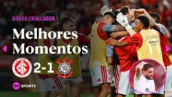 GOL RELÂMPAGO, SAÍDA DE BOLA BIZARRA E RETORNO DE YURI ALBERTO! INTERNACIONAL 2 X 1 CORINTHIANS