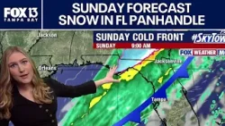 Tampa Weather | Snowfall in Florida Panhandle