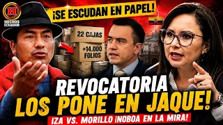 ¡NOB0A SE ESCUDA EN 22 CAJAS! La Revocatoria DESATA el PÁNICO en Carondelet