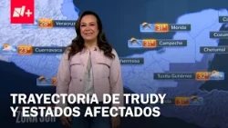 Clima hoy 16 de octubre 2026 en México: Alerta por huracán Trudy