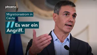 Andrang auf Ceuta: Statement von Pedro Sánchez (Ministerpräsident Spanien) | 31.07.2026