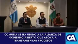 Ayuntamiento de Antigua Guatemala busca aumentar la transparencia
