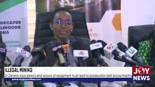 Dr Zanetor calls for tougher enforcement against those destroying Ghana’s environment.