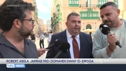 Robert Abela dodges questions about drugs