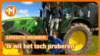 Een bijzonder jong duo onderweg in de tracker | Expeditie Grunnen 22 augustus