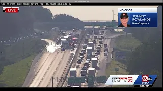 Westbound I-70 closed at Sterling after wreck involving semi-truck