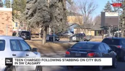 Teen charged following stabbing on city bus in SW Calgary