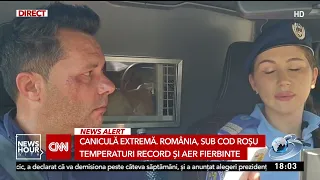 Extreme heatwave. Romania, under a Red Code for record temperatures and scorching air